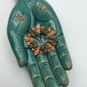 Kenneth Cole Maple Leaf Brooch